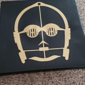 Star Wars C3-PO wall art